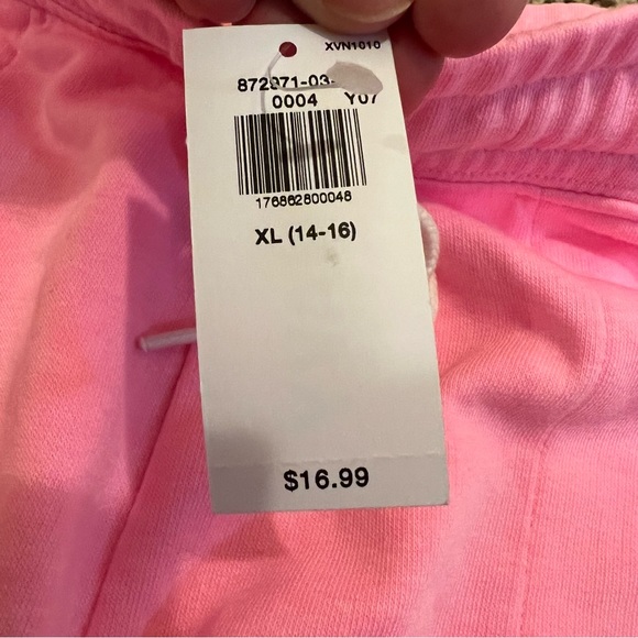 NWT Old Navy Girls Pink Shorts XL 14-16 - Picture 4 of 4